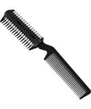 Comb Hair Cutter Double Sided Hair Thinning Comb Hair Cutter Comb Double Edge Hair Removal Comb Cutting Scissors for Thin or Cutting Styling Hairdressing - Buy Online on GoSupps.com