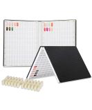 BNG Nail Display Book - 216 Color Nail Gel Polish Chart in Black Leather Book | Nail Art Salon Design Display with 240 Pcs False Nails Tips - Buy Online on GoSupps.com