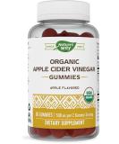 Nature's Way Organic Apple Cider Vinegar Gummies â€“ 250 mg, 60 Gummies | Health Benefits & Natural Wellness - Buy Online on GoSupps.com
