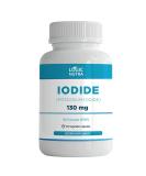 Logic Nutra Iodine (Potassium Iodide) 130mcg - 100 Vegetable Capsules for Thyroid Support & Cellular Metabolism - Buy Online on GoSupps.com