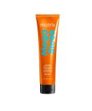 Matrix Mega Sleek Blow Down Smoothing Leave-In Cream | With Shea Butter | For Frizzy Hair | Heat Protectant | Smooths Hair | Salon Styling Cream | Packaging May Vary | 5.1 Fl. Oz. - Buy Online on GoSupps.com