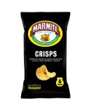 Marmite Crisps 6 x 25g - 2 Pack | Full on Flavour Perfectly Crunchy Crisps Loaded with Lots of Lovely Marmite - Buy Online on GoSupps.com