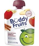 Buddy Fruits Pure Blended Fruit - Apple & Cinnamon - 18-Pack for Healthy Snacking - Buy Online on GoSupps.com