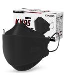 KIMARS KN95 Face Masks 50 Pack, Breathable Comfortable and Disposable KN95 Mask, Black Adult Black 1 Count (Pack of 50) - Buy Online on GoSupps.com