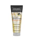 John Frieda - Highlight Refresh & Shine Conditioner - Contents: 250 ml - New shine and intensive luminosity for blond hair & highlights - Buy Online on GoSupps.com