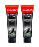 Colgate Charcoal Clean Black Gel Toothpaste Combo Pack | Deep Clean with Bamboo Charcoal & Wintergreen Mint | 2 x 4.057 Fl Oz for Plaque Removal & Fresh Breath - Buy Online on GoSupps.com