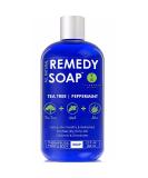 Remedy Soap Tea Tree Oil Body Wash | Helps Body Odor, Athlete's Foot, Jock Itch, Ringworm, Yeast Infections, Skin Irritations | Shower Gel for Women/Men | 100% Natural Tea Tree, Mint & Aloe Skin Cleanser (12 oz) 12 Fl Oz ( - Buy Online on GoSupps.com