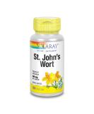 Solaray St. John's Wort 450 mg - Organic VegCaps | 100 Count for Mood Support - Buy Online on GoSupps.com