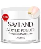 Saviland Clear Acrylic Powder 2.12 OZ - Professional Large Capacity Nail Polymer for Extension & French Manicure | Ideal Christmas Gift for Nail Salons & Home DIY - A1-Clear Acrylic Powder - Buy Online on GoSupps.com