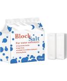 Water Softener Salt Block 100% Genuine Food Grade Water Softener Salt Block Compatible to All Water Softener Machine Each Pack Contains 2 Salt Blocks (1 pack 2 block) - Buy Online on GoSupps.com