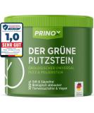 Prinox The green cleaning stone 950g including hand sponge sustainable universal all -purpose cleaning annual supply per can eco cleaner for kitchen bathroom window sneaker Ceranfeld toilet Made in DE 950 G (1 Pack) - Buy Online on GoSupps.com
