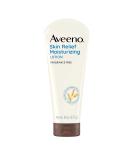 Aveeno Skin Relief Moisturizing Lotion for Very Dry Skin - 8 fl. oz - Fragrance-Free Formula with Triple Oat, Shea Butter & Dimethicone - Soothes Itchy, Dry Skin - Buy Online on GoSupps.com