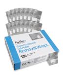 ForPro Expert Embossed Gel Polish Removal Wraps with Cotton Pad - 500 Count Pack - Buy Online on GoSupps.com