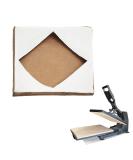 15x15 Heat Press Platen Wrap Cover - Heat Resistant Protector for Sublimation Machines - Reusable Protective Sheet (Brown, 15x15 inch) - Buy Online on GoSupps.com