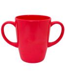 Rosa Lifestyle Two Handled Melamine Mug 400ml - Lightweight Mobility Aid for Elderly - Pink - Buy Online on GoSupps.com