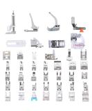 42 Piece Sewing Machine Presser Feet Set for Brother, Babylock, Singer, Janome, and More | Low Shank Sewing Machines - Buy Online on GoSupps.com