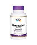 21st Century Flaxseed Oil 1000 mg 120 Softgels - Buy Online on GoSupps.com