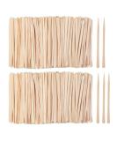 1200 Pack Wooden Waxing Sticks Wax Spatulas Sticks Small Wax Applicator Sticks Wood Craft Sticks Spatulas Applicator for Hair Eyebrow Nose Removal (Without Handle) Pointed handle - Buy Online on GoSupps.com