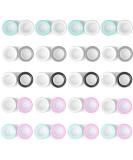 20PC Contact Lens Container Set - Travel-Friendly Screw Cap Cases in 5 Colors for Lenses & Glasses - Buy Online on GoSupps.com