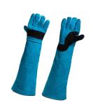 VueinRG Bite-Proof Gloves - 45 cm Anti-Bite Animal Handling Gloves for Welding Gardening & Pet Care (Green) - Buy Online on GoSupps.com