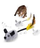 Shengruili Electric Mouse Cat Toy - Interactive Gray Toy for Cats Perfect for Boredom Relief & Playtime - Shop Now! - Buy Online on GoSupps.com