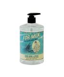 San Francisco Soap Company Dark Rum & Spice Hand and Body Wash for Men - Luxurious Scented Cleansing | International Shipping Available - Buy Online on GoSupps.com