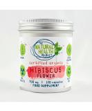 Organic Hibiscus Flower Capsules - 700mg (120 ct.) | Soil Association Certified - Buy Online on GoSupps.com