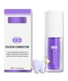 Shop V34 Purple Toothpaste for Teeth Whitening - Color Corrector Serum for Adults | Effective Stain Removal & Brightening - Buy Online on GoSupps.com