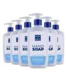 Kiss My Face Fragrance Free Liquid Hand Soap Vegan and Cruelty Free Hand Wash Soap 9 Fl Oz Bottle with Pump Dispenser Fragrance Free 6 Pack - Buy Online on GoSupps.com