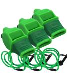 Fox 40 Sonik Blast CMG Whistle 3 Pack Neon Green with Breakaway Lanyard - Buy Online on GoSupps.com