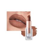 Mocha Brown Matte Lipstick - Long Lasting, Waterproof, Non Stick Cup, Velvet Lip Gloss - Tinted Lip Balm for Women - Buy Online on GoSupps.com