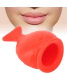 Enhance Your Smile with the Portable Fish-Shaped Lip Enlargement Device | Reusable Silicone Tool for Natural Pouting - Ideal for Dating - Buy Online on GoSupps.com