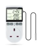 Doright Digital Temperature Controller LCD Screen Thermostat UK Plug - Ideal for Greenhouse, Farm, Terrarium, Reptile - 250V/13A - Buy Online on GoSupps.com