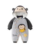 Newborn Baby Rompers with Booties Hat | Winter Outfits Set for Boys & Girls | 0-3 Months - Buy Online on GoSupps.com