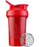 Blender Bottle Classic 20 oz (600 ml) - Loop Red | Durable & Stylish Mixing Solution - Buy Online on GoSupps.com