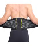 Khankah Sirajia Limited Adjustable Lower Back Support Belt Lumbar Brace/Posture Pain Relief Lifting Gym Pain Relief Back Support Lumbar Abdominal Gym (Extra Large) XL - Buy Online on GoSupps.com