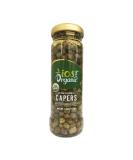 Organic Non-Pareil Capers in Sea Salt - 4oz (1 Pack) | USDA Organic, Vegan, Non-GMO - Buy Online on GoSupps.com
