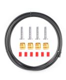 Hydraulic Disc Brake Hose Replacement Kit for Shimano, AVID, SRAM, Magura - 2.5m Length - Multiple Fitting Options - Buy Online on GoSupps.com