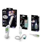Braun Healthcare Baby Kit - Home & Travel Health Essentials (IRT6520 Ear Thermometer, BNT050 Nasal Aspirator, PRT2000 Stick Thermometer) - Buy Online on GoSupps.com