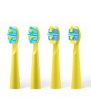 Seago SG2303 Electric Toothbrush Heads - Super Soft Light Yellow Bristles Safe Materials - Buy Internationally - Buy Online on GoSupps.com