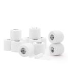 OK TAPE Self Adhesive Bandage Wrap 2in x 5yards (12 Packs) - Cohesive Athletic Tape for Sports - White 2 Inch x 5 Yards - Buy Online on GoSupps.com