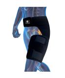 NOSIDAK Hip Brace - Sciatica Pain Relief & Thigh Compression Sleeve for SI Joint, Nerve Pain, Arthritis, Bursitis, and Muscle Strain - Buy Online on GoSupps.com