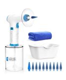 Rechargeable Ear Wax Removal Kit | Electric Ear Irrigation System with 10 Disposable Tips - International Shipping Available - Buy Online on GoSupps.com