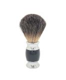 Buy CSB Black Badger Handmade Shaving Brush | Premium Shaving Brush for Men with Pure Black Handle - Buy Online on GoSupps.com