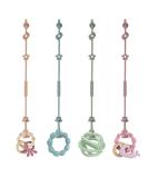 Vicloon Silicone Toy Clip 4Pcs Toy Safety Straps Food Grade Silicone Pacifier Clips Sippy Cup Strap Adjustable Stroller Pacifier Strap Hanging Toys Baby Toy Anti Drop Chain Blue/Green/Pink/Orange - Buy Online on GoSupps.com