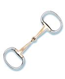 St bben Bit 2236 Olive Head Snaffle - Single Jointed 12.5 cm - Premium Equestrian Gear - Buy Online on GoSupps.com