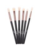 MSQ 6pcs Rose Gold Eye Brush Set - Eyeshadow, Eyebrow, Eyeliner, Blending & Concealer Makeup Brushes - Perfect Gift Idea - Buy Online on GoSupps.com