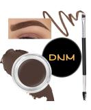 evpct 2Pcs Eyebrows Gel Pomade Set | Long-lasting Waterproof Eyebrow Kit with Dual-ended Brush | Dark Brown 04 - Buy Online on GoSupps.com