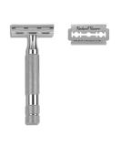 Rockwell Razors 2C Razor Set with 5 Blades - 2 Adjustable Shave Settings, White Chrome - 6 Piece Bundle - Buy Online on GoSupps.com