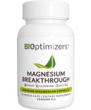 Magnesium Breakthrough Supplement 4.0 - Has 7 Forms of Magnesium Like Bisglycinate, Malate, Citrate, and More - Natural Sleep Aid - Brain Supplement - 60 Capsules 60 Count (Pack of 1) - Buy Online on GoSupps.com